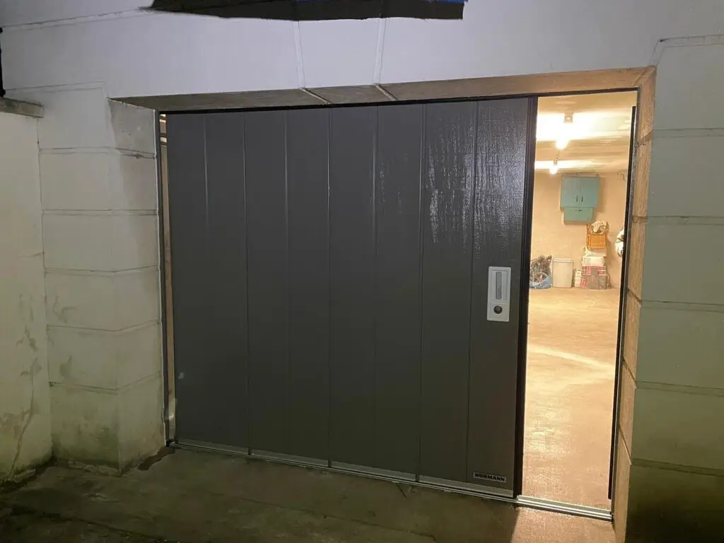 portes de garage coulissantes