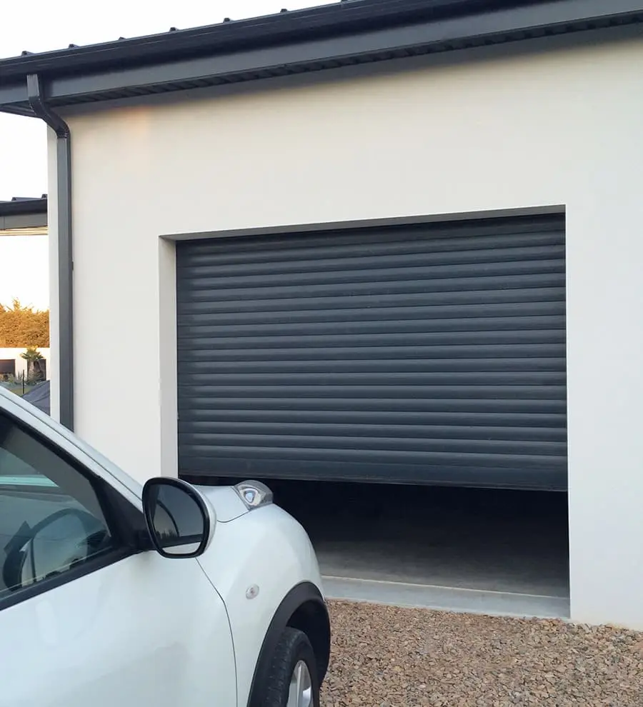 porte de garage enroulable electrique