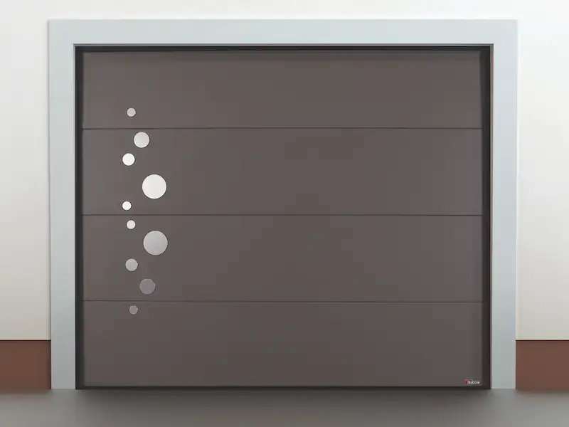 porte de garage sectionnelle plafond