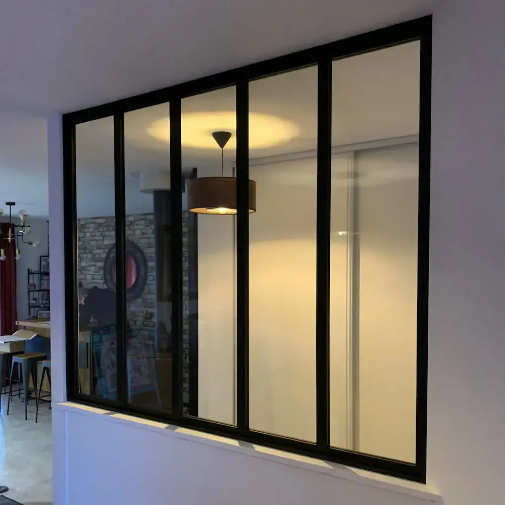 verrière aluminium noire