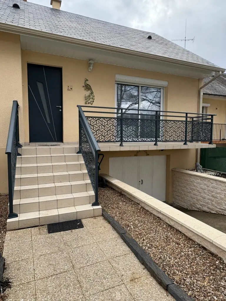 garde corp sur terrasse